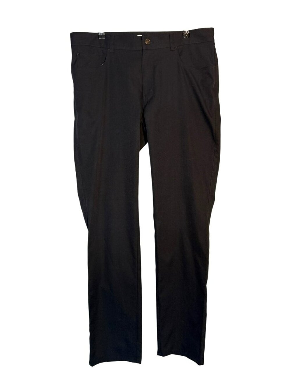 NWT Peter Millar Crown Sport Black Performance Golf Pants Size 36/34